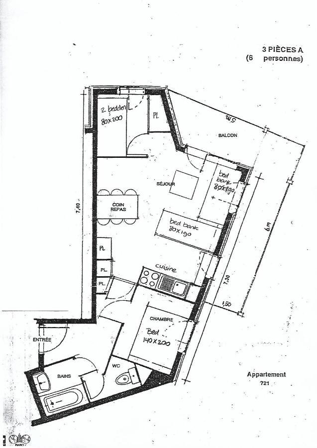 Ferienwohnung Necou 721 Saint-Martin-de-Belleville Exterior foto